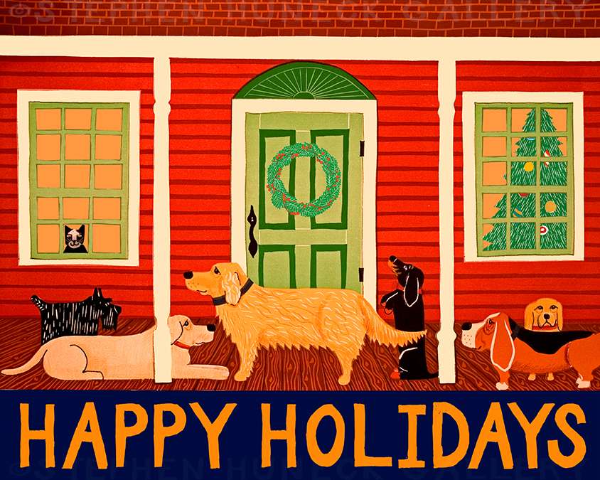 Home for the Holidays - Giclee Print