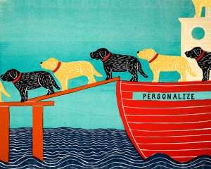 Island Ferry - Customizable Print
