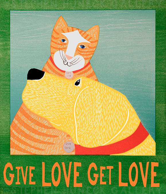 Give Love, Get Love - Giclee Print