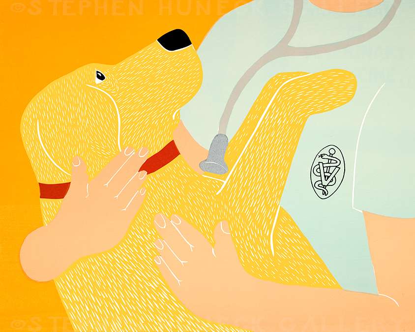 Going to the Vet - Giclee Print