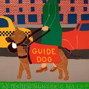 Guide Dog - Giclee Print
