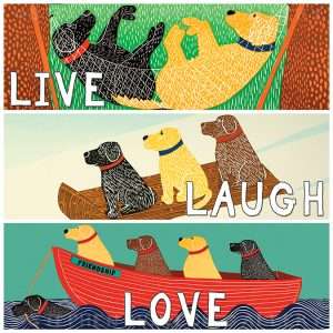 Live, Laugh, Love - Giclee Print