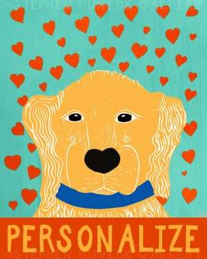 Pure Love-Golden - Customizable Print
