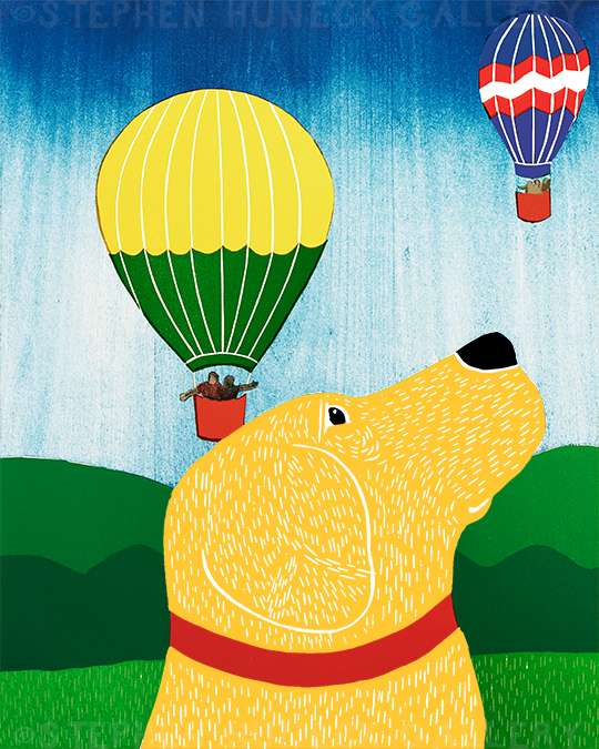 Up, Up, and Away! - Giclee Print