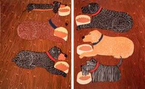 Dinner Time - Diptych Print