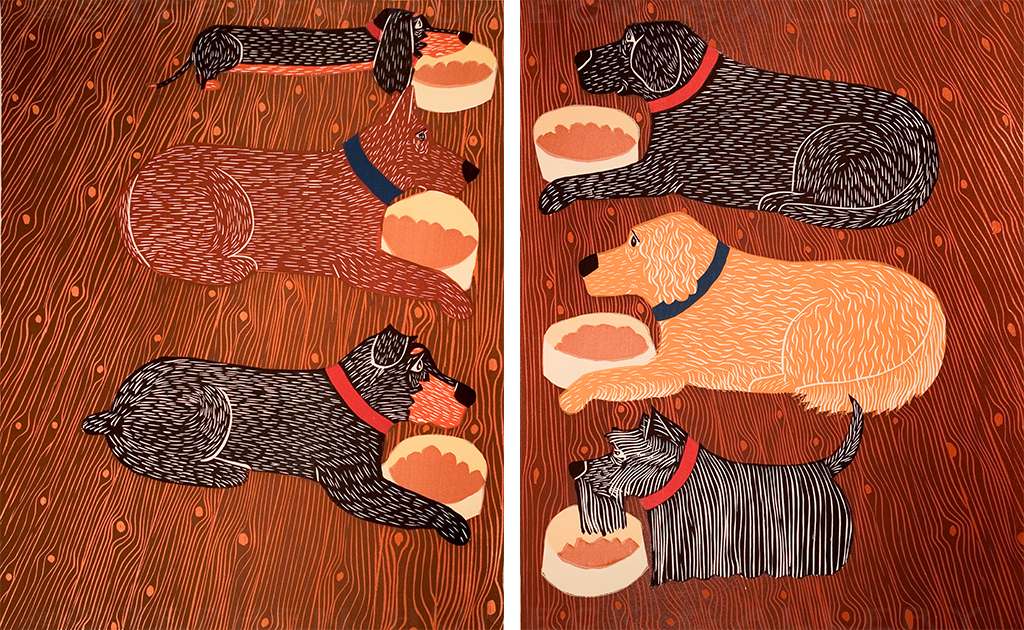 Dinner Time - Diptych Print