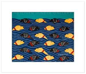 Beach Party - Transparent Giclee