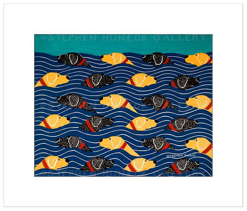 Beach Party - Transparent Giclee