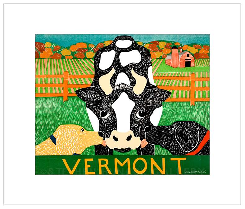 Bessie-Vermont - Transparent Giclee