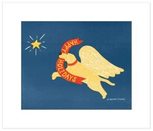Happy Holidays - Transparent Giclee