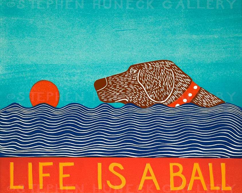 Life is a Ball - Giclee Print