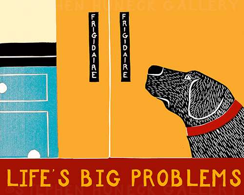 Life's Big Problems - Giclee Print