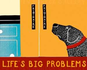 Life's Big Problems - Giclee Print
