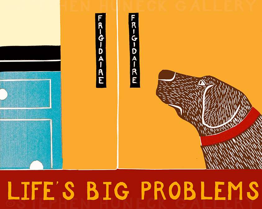 Life's Big Problems - Giclee Print