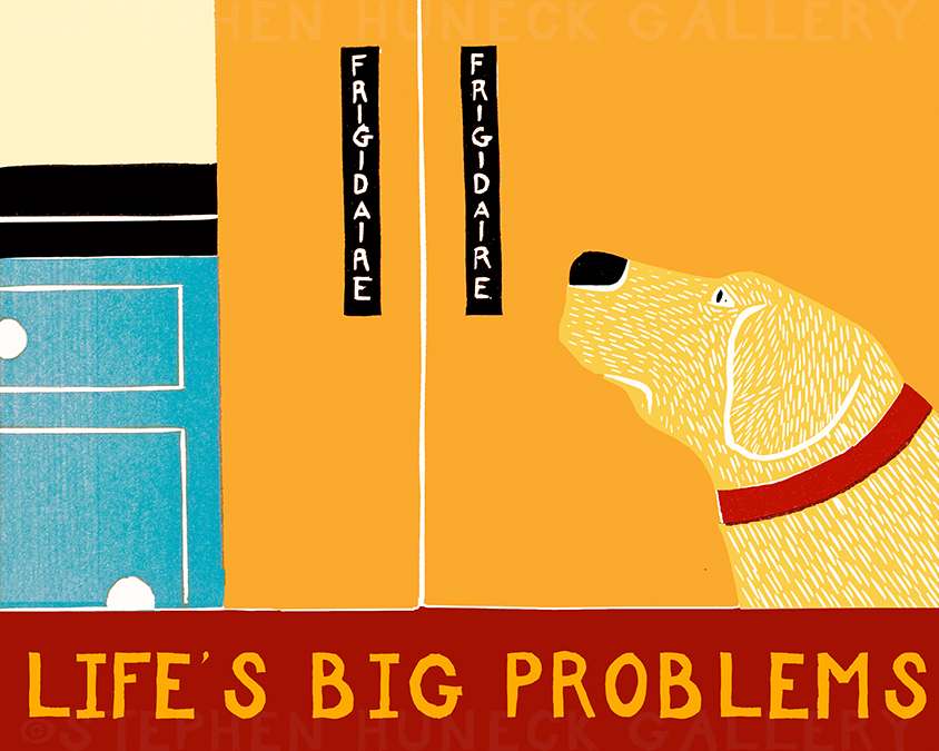 Life's Big Problems - Giclee Print
