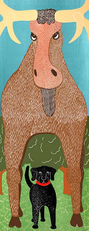 The Moose - Full Edition Print