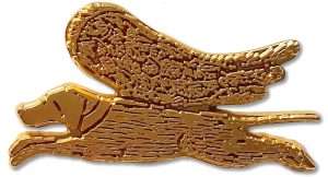 Angel Dog - Lapel Pin