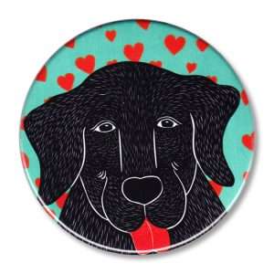 Pure Love Happy Lab - 2.25" Round