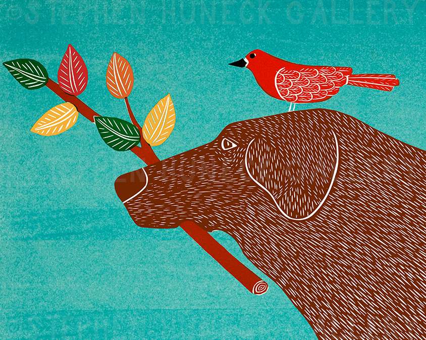 Sticks-Autumn - Giclee Print