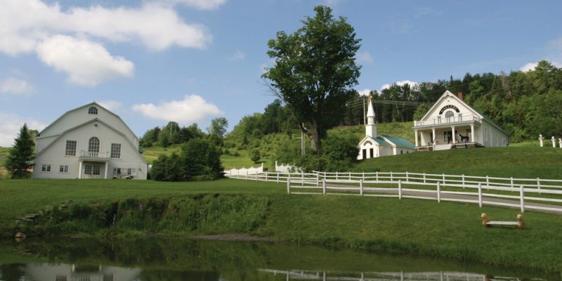 Dog Mountain barn and Gallery
