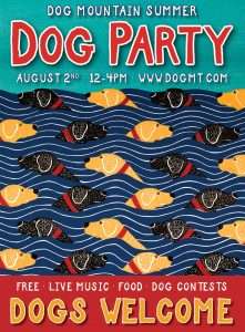 Summer Dog Party 2025 poster