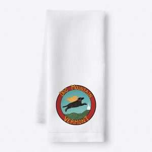 Dog Mountain Logo Tea Towel