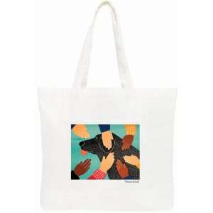 Getting Petted Tote Bag
