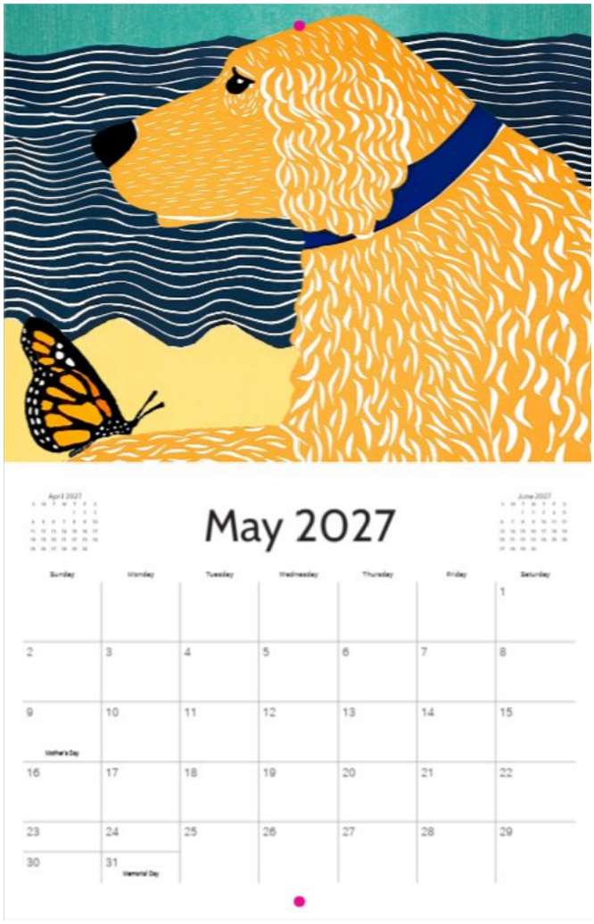 2027 Dog Mountain Calendar - Image 6
